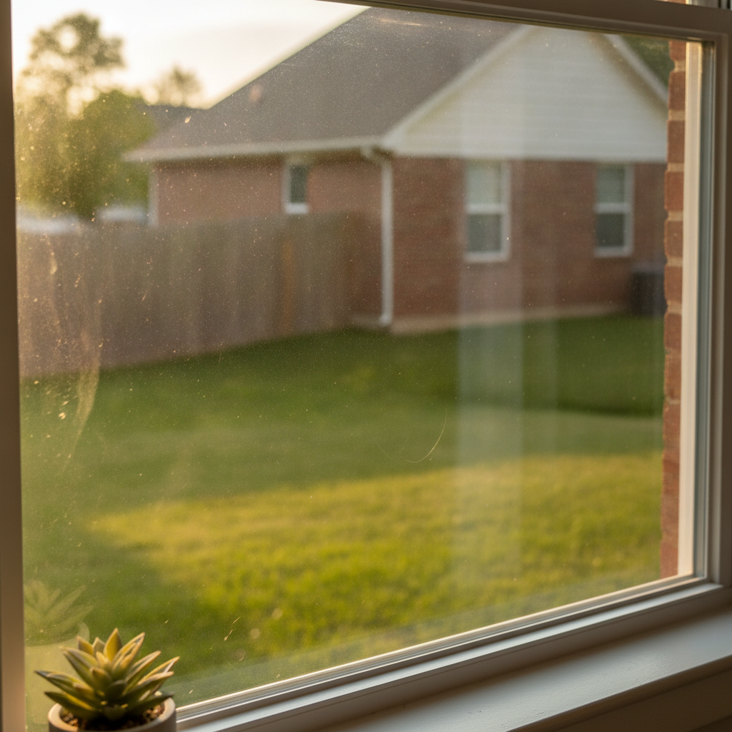 Security Window Film - No Face and No Text